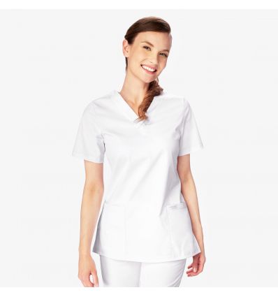 Bluza medyczna damska, FLEX ZONE FZ1001B,biały