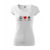 Koszulka Peace Love Nurse